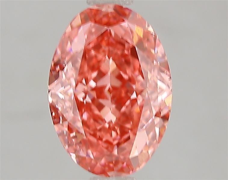 2.02 Ct. Fancy Vivid Pink Oval Lab Grown Diamond