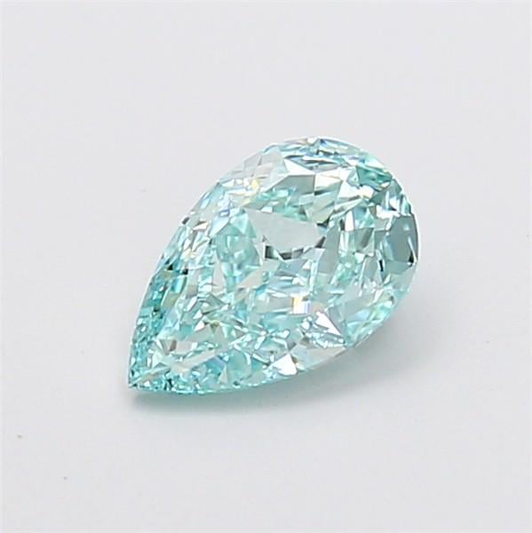 1.08 Ct. Fancy Intense Green Pear Lab Grown Diamond