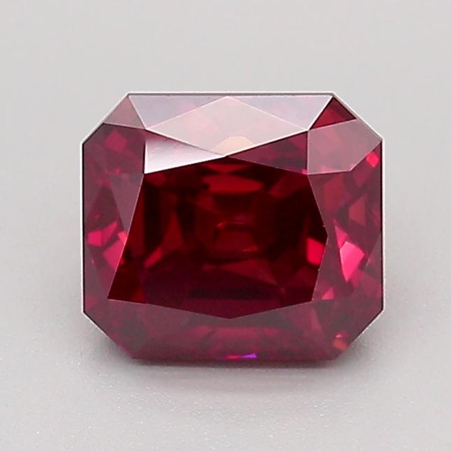 1.2 Ct. Fancy Red Radiant Lab Created Diamond