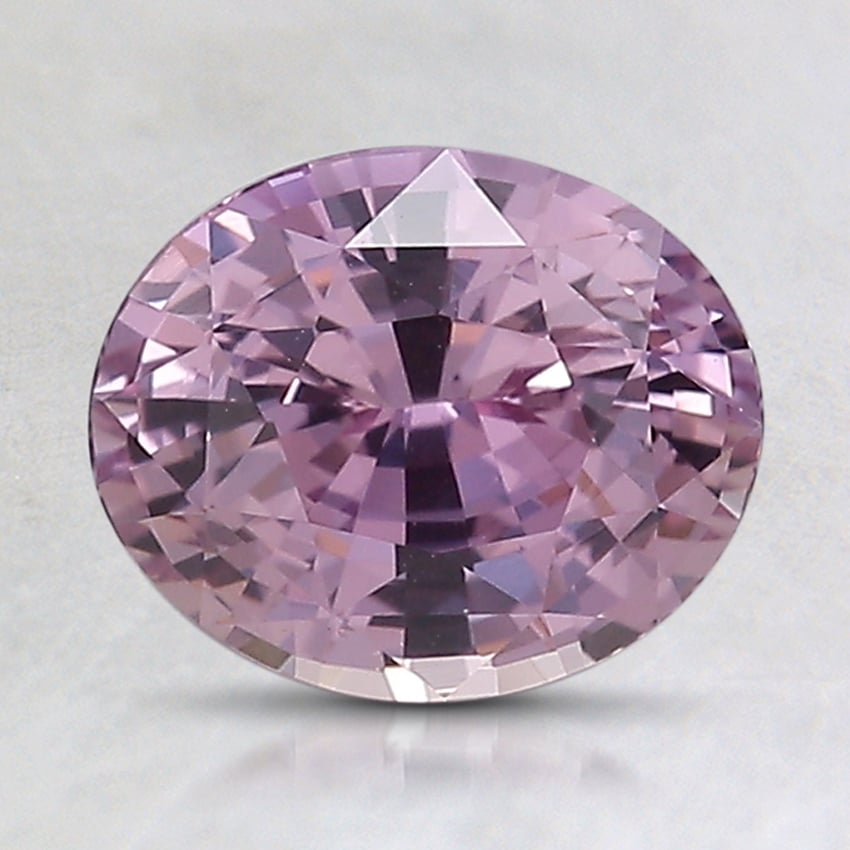 8.1x6.7mm Unheated Pink Oval Sapphire