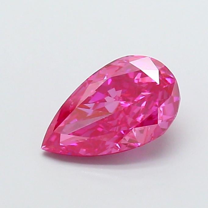 2.03 Ct. Fancy Vivid Pink Pear Lab Grown Diamond