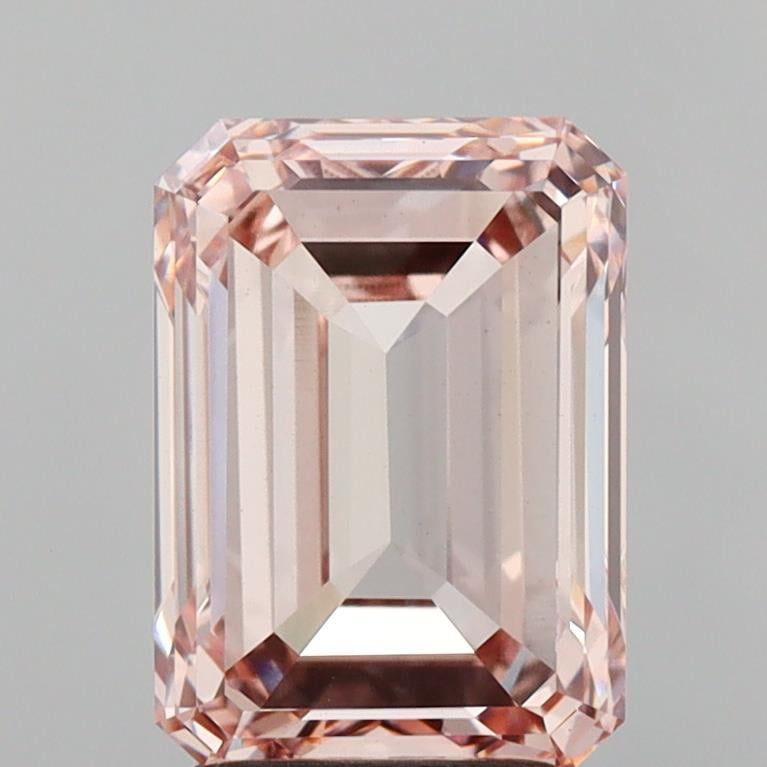 1.11 Ct. Fancy Vivid  Pink Round Lab Grown Diamond