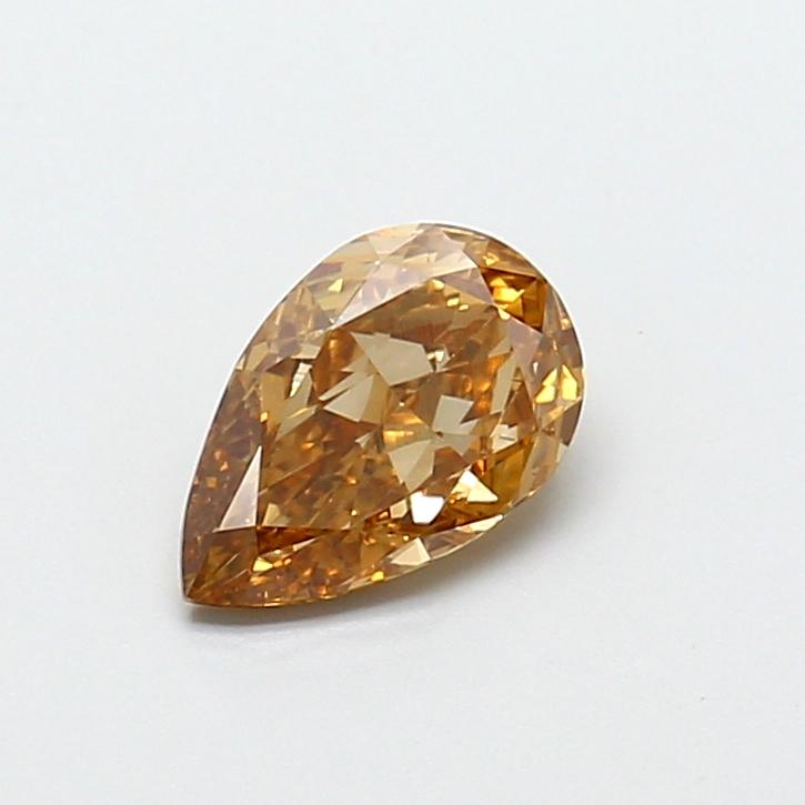 1.03 Ct. Fancy Light Yellowish Brown Pear Lab Grown Diamond