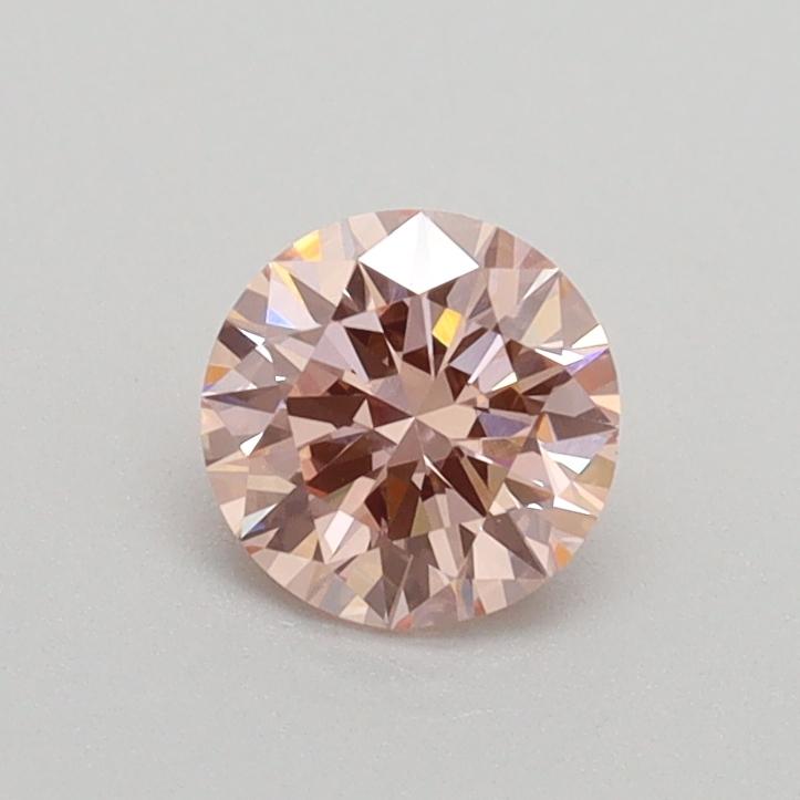 0.50 Ct. Fancy Intense Pink Round Lab Grown Diamond