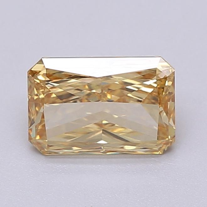 1.55 Ct. Fancy Vivid Yellow Radiant Lab Grown Diamond