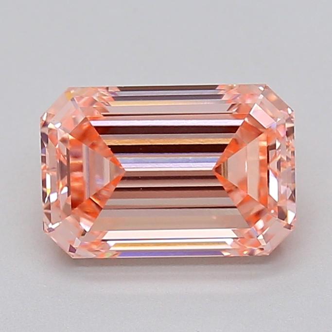 2.02 Ct. Fancy Intense Pink Emerald Lab Grown Diamond