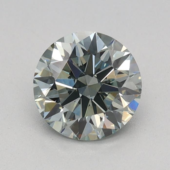 0.55 Ct. Fancy Green Round Lab Grown Diamond
