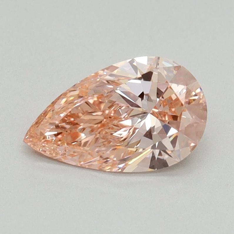 0.78 Ct. Fancy Intense Pink Pear Lab Grown Diamond