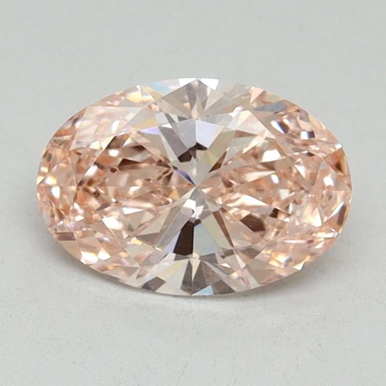 1.02 Ct. Fancy Intense Pink Oval Lab Grown Diamond