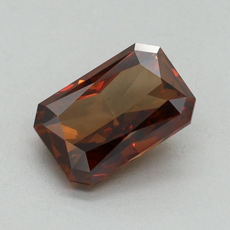 1.01 Ct. Fancy Intense Orange Radiant Lab Grown Diamond