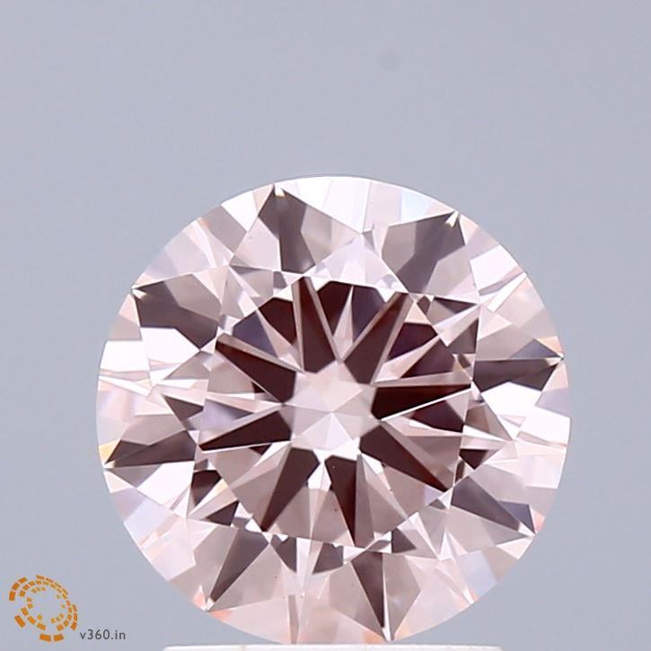 2.03 Ct. Fancy Intense  Pink Round Lab Grown Diamond