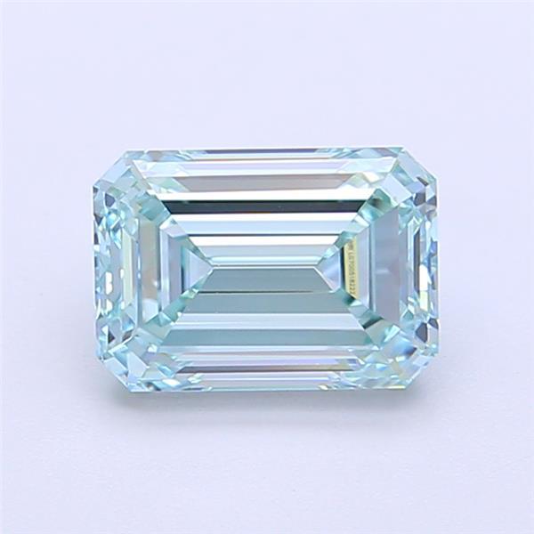1.75 Ct. Fancy Vivid Green Emerald Lab Grown Diamond