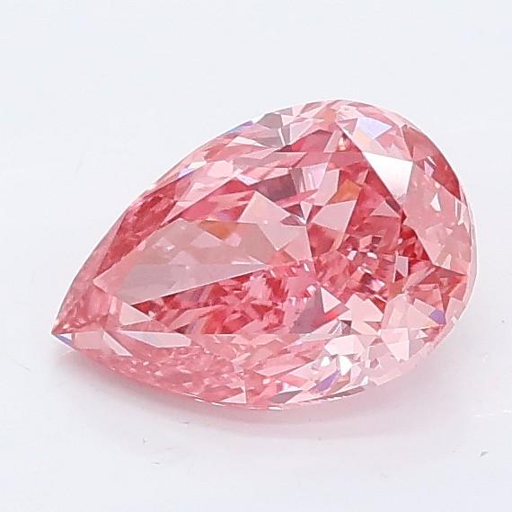 1.05 Ct. Fancy Vivid Pink Pear Lab Grown Diamond
