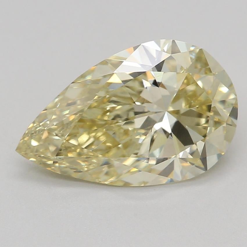 1.50 Ct. Fancy Intense Yellow Pear Lab Grown Diamond