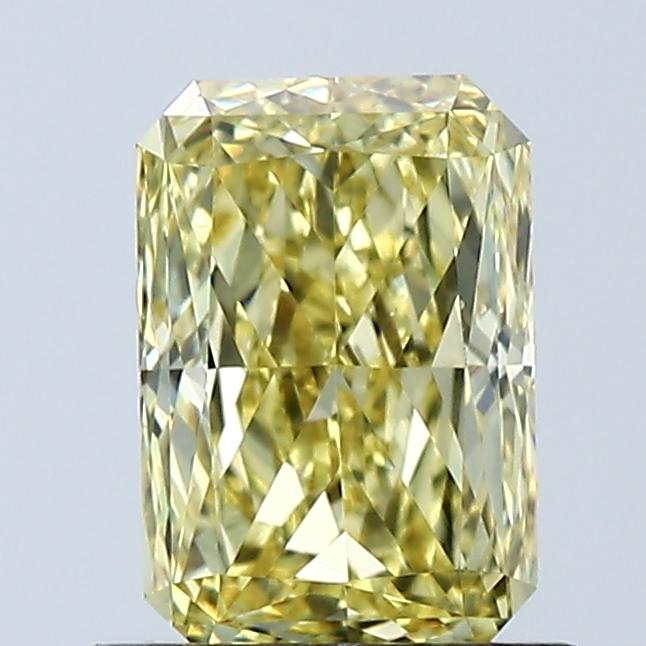 1.04 Ct. Fancy Vivid Yellow Radiant Lab Grown Diamond