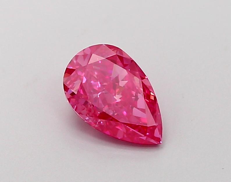 1.05 Ct. Fancy Vivid  Pink Pear Lab Grown Diamond