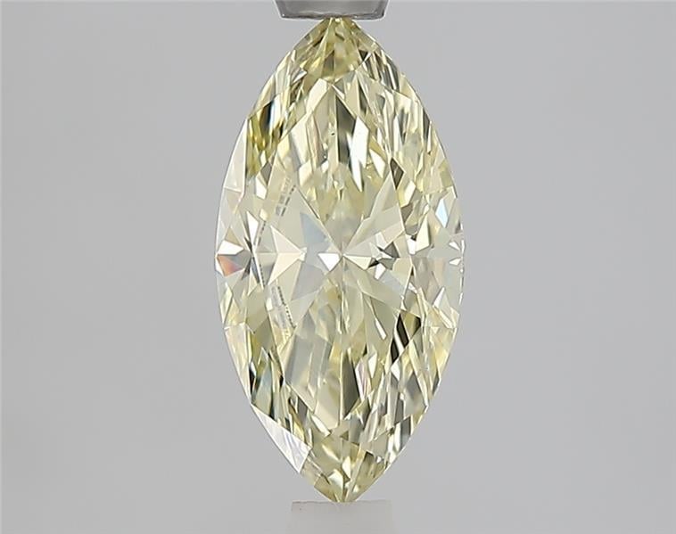 1.09 Ct. Fancy Light  Yellow Marquise Lab Grown Diamond
