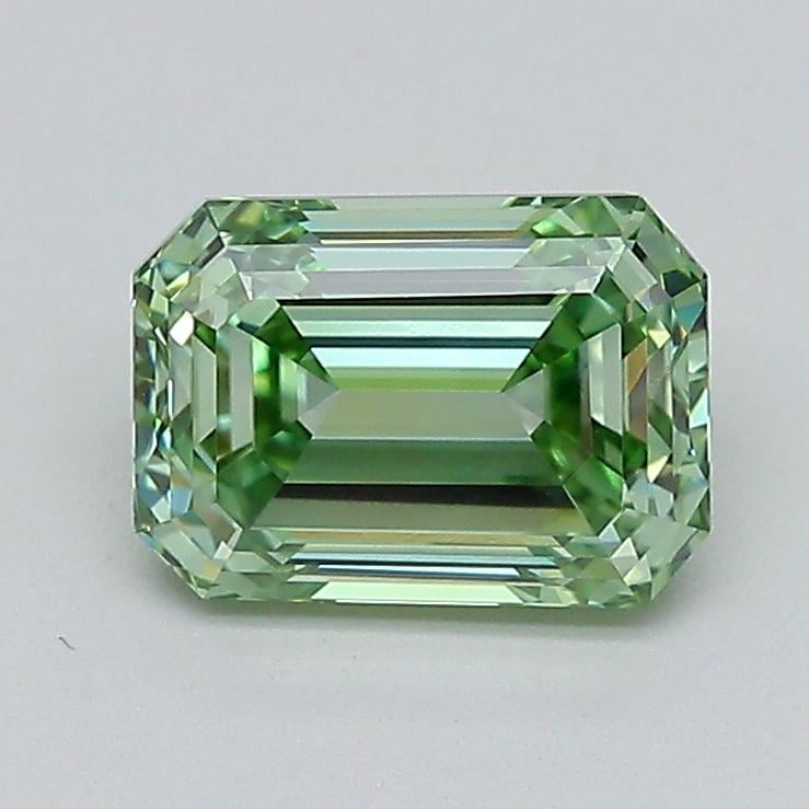 1.57 Ct. Fancy Green Emerald Lab Grown Diamond