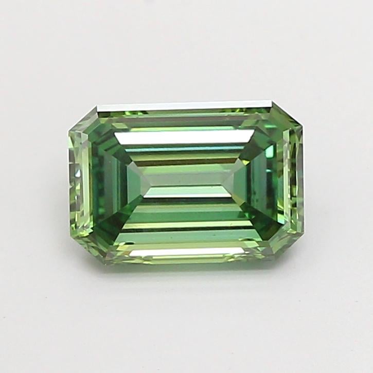 1.47 Ct. Fancy Green Emerald Lab Grown Diamond