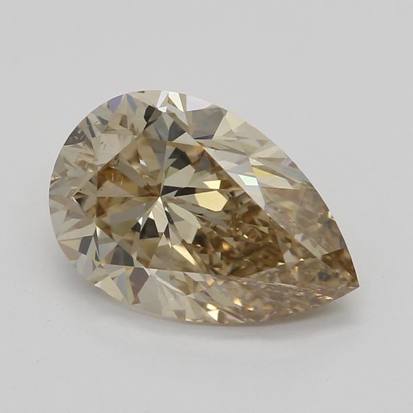 1.50 Ct. Fancy Brown-Yellow Pear Diamond