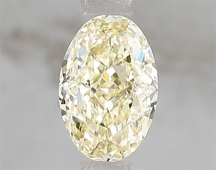 1.05 Ct. Fancy Intense Yellow Oval Lab Grown Diamond