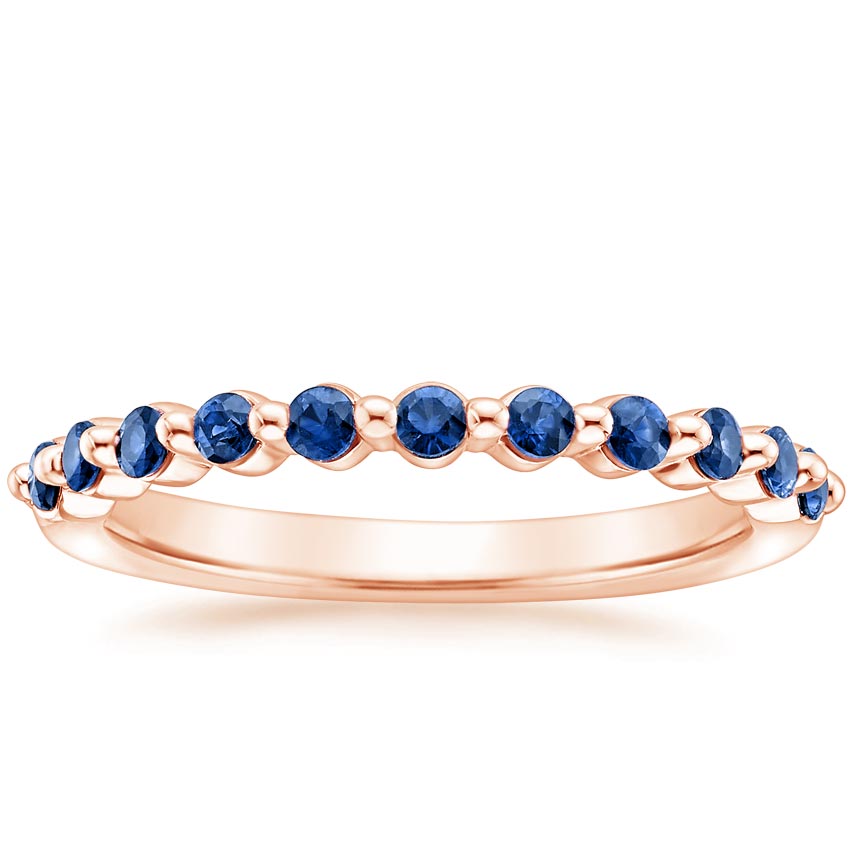 Rose gold diamond engagement ring with surprise diamond details