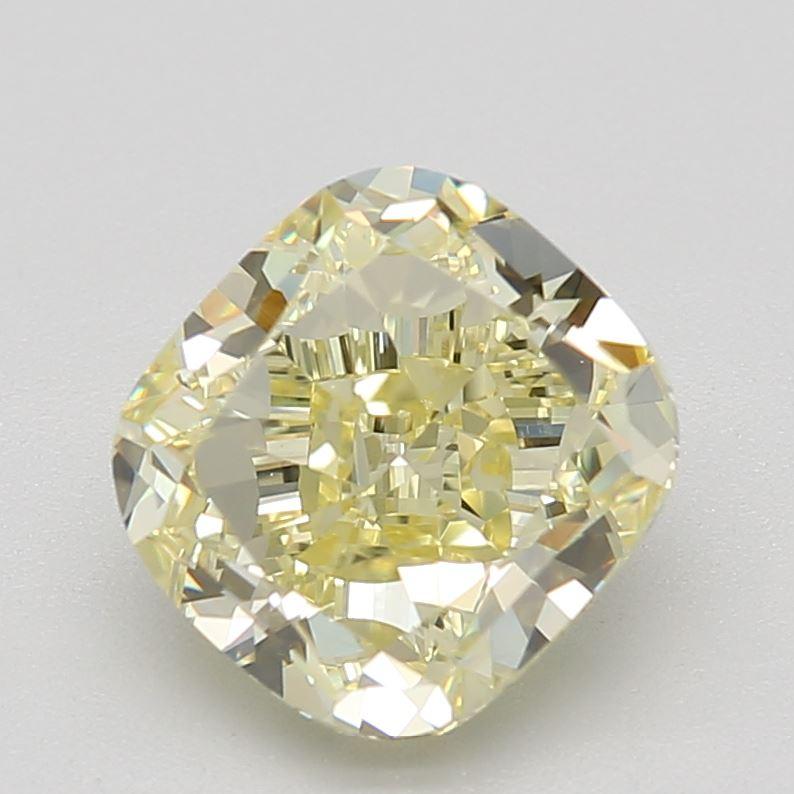 2.00 Ct. Fancy Yellow Cushion Diamond