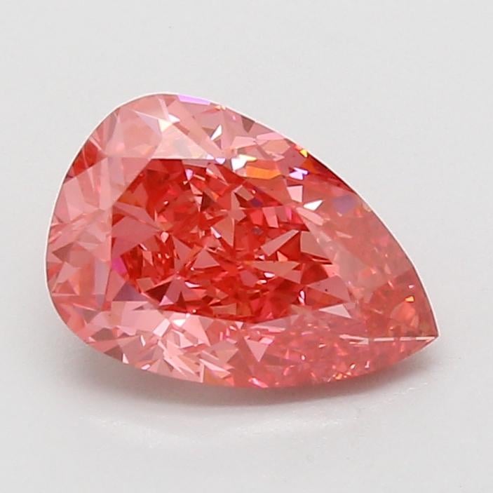2.04 Ct. Fancy Vivid Pink Pear Lab Grown Diamond