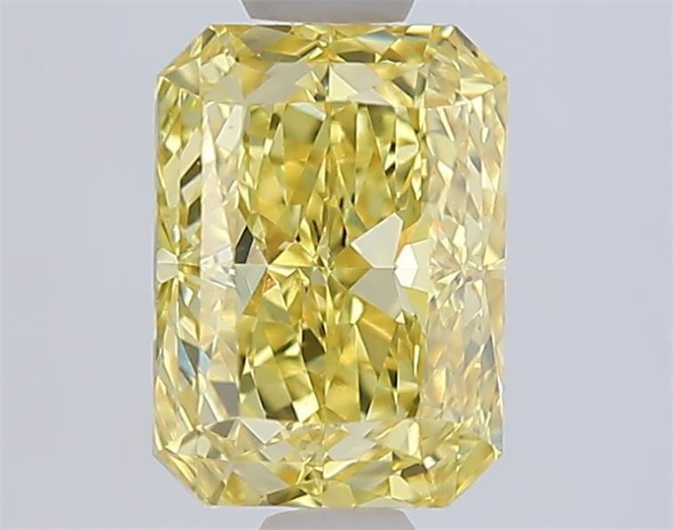 1.97 Ct. Fancy Vivid Yellow Yellow Radiant Lab Grown Diamond