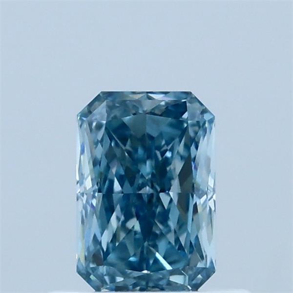 0.69 Ct. Fancy Vivid Blue Radiant Lab Grown Diamond