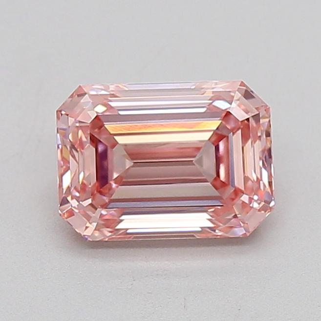 1.31 Ct. Fancy Intense Pink Emerald Lab Grown Diamond
