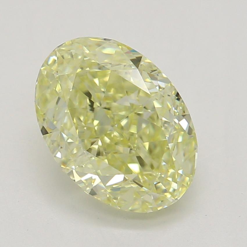 1.07 Ct. Fancy Yellow Oval Diamond