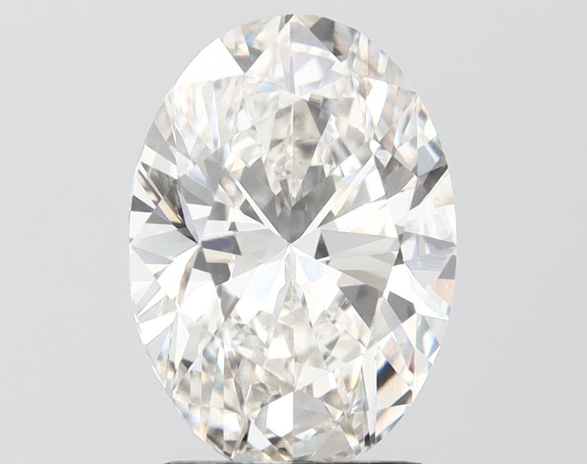 3.50 Ct. Fancy Vivid Blue Blue Oval Lab Grown Diamond