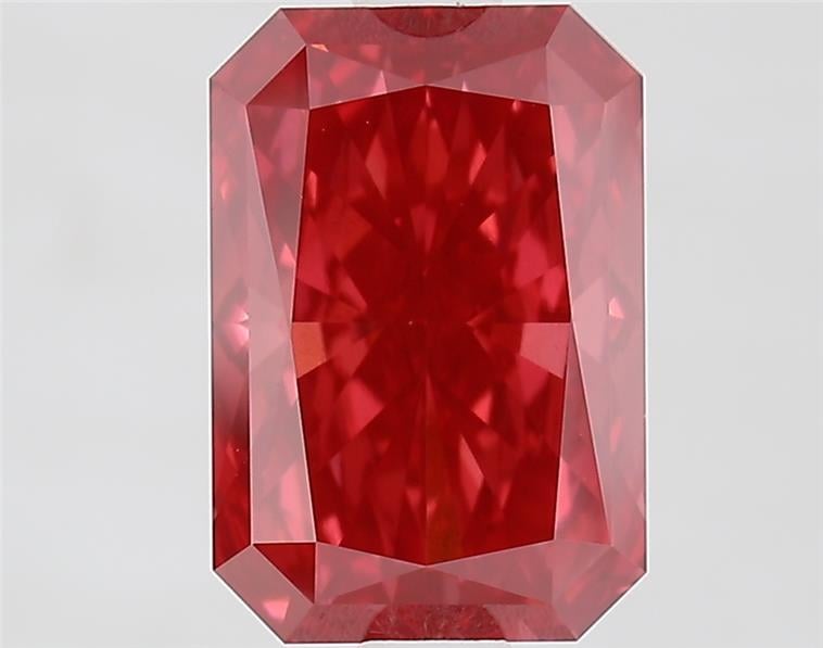 2.43 Ct. Fancy Vivid  Pink Radiant Lab Grown Diamond