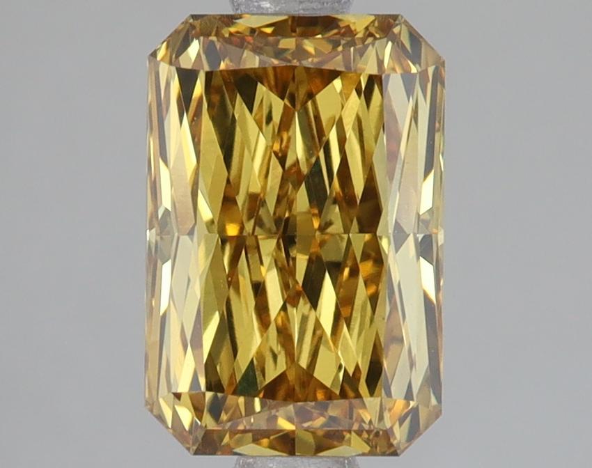 2.08 Ct. Fancy Vivid Yellow Radiant Lab Grown Diamond