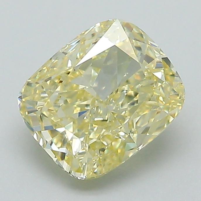 1.72 Ct. Fancy Yellow Cushion Lab Grown Diamond