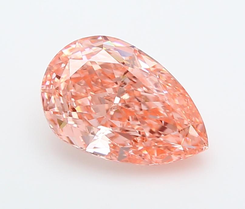2.06 Ct. Fancy Vivid  Pink Pear Lab Grown Diamond
