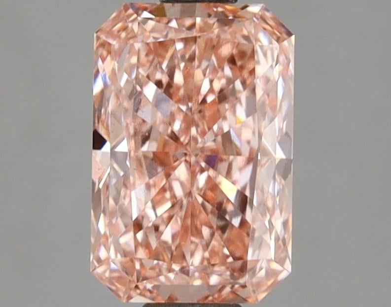 1.52 Ct. Fancy Vivid Pink Radiant Lab Grown Diamond
