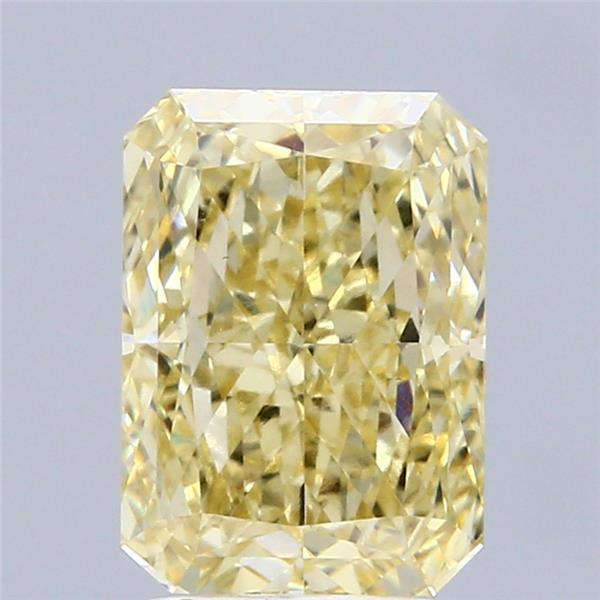 2.68 Ct. Fancy Intense Yellow Radiant Lab Grown Diamond