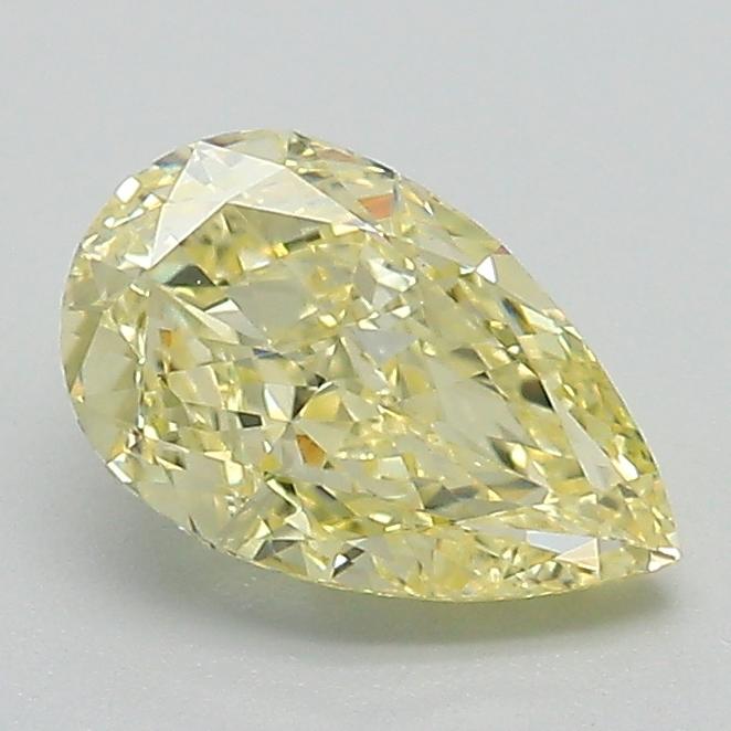 1.22 Ct. Fancy Intense Yellow Pear Lab Grown Diamond