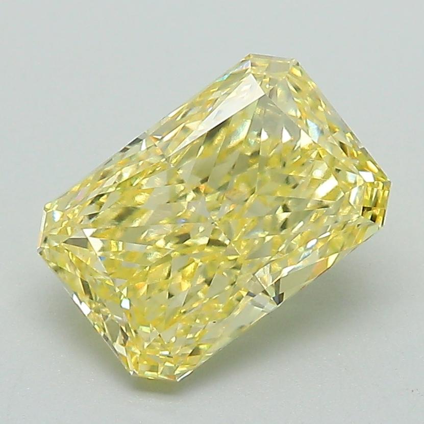 2.09 Ct. Fancy Intense Yellow Radiant Lab Grown Diamond