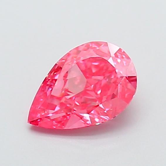 1.19 Ct. Fancy Vivid  Pink Pear Lab Grown Diamond
