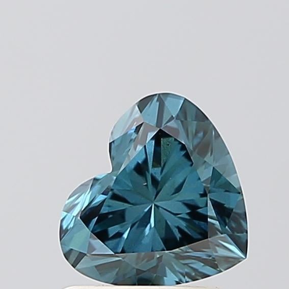 1.05 Ct. Fancy Deep Blue Heart Lab Grown Diamond