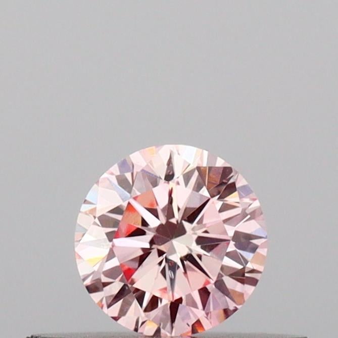 0.26 Ct. Fancy  Pink Round Lab Grown Diamond