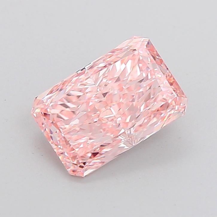 2.94 Ct. Fancy Vivid  Pink Radiant Lab Grown Diamond