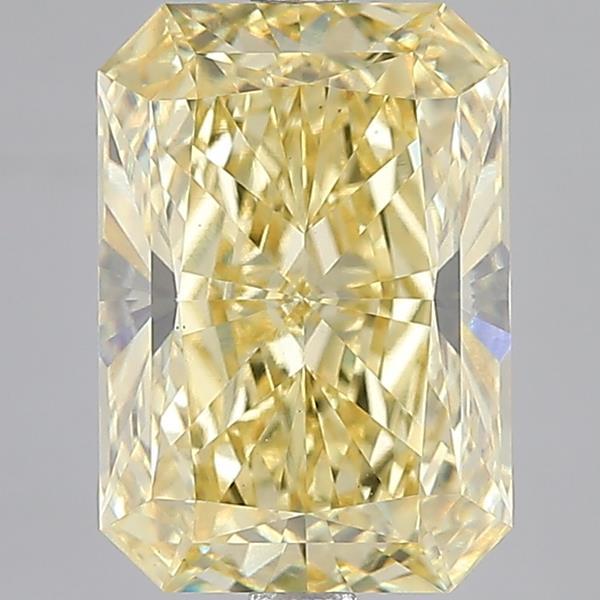 5.07 Ct. Fancy Intense Yellow Radiant Lab Grown Diamond