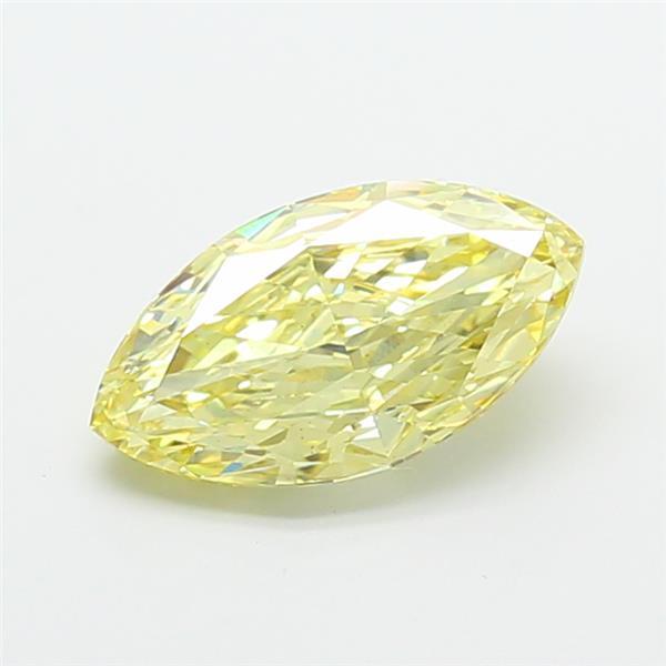3.06 Ct. Fancy Yellow Marquise Lab Grown Diamond