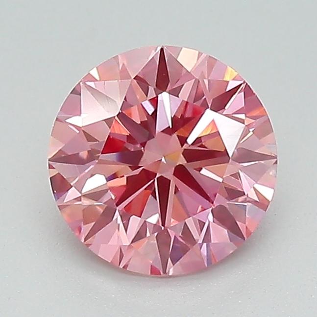 1.09 Ct. Fancy Pink Round Lab Grown Diamond