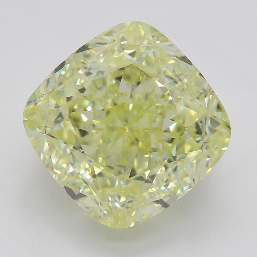 5.02 Ct. Fancy Yellow Cushion Diamond