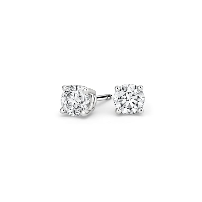 second hand diamond stud earrings